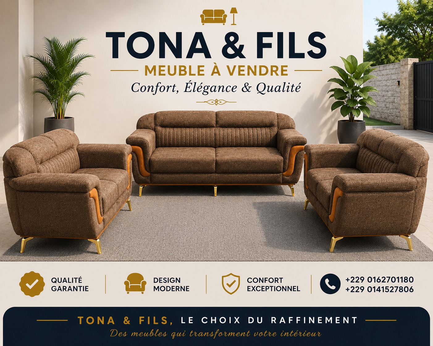 Réalisation chambre complète