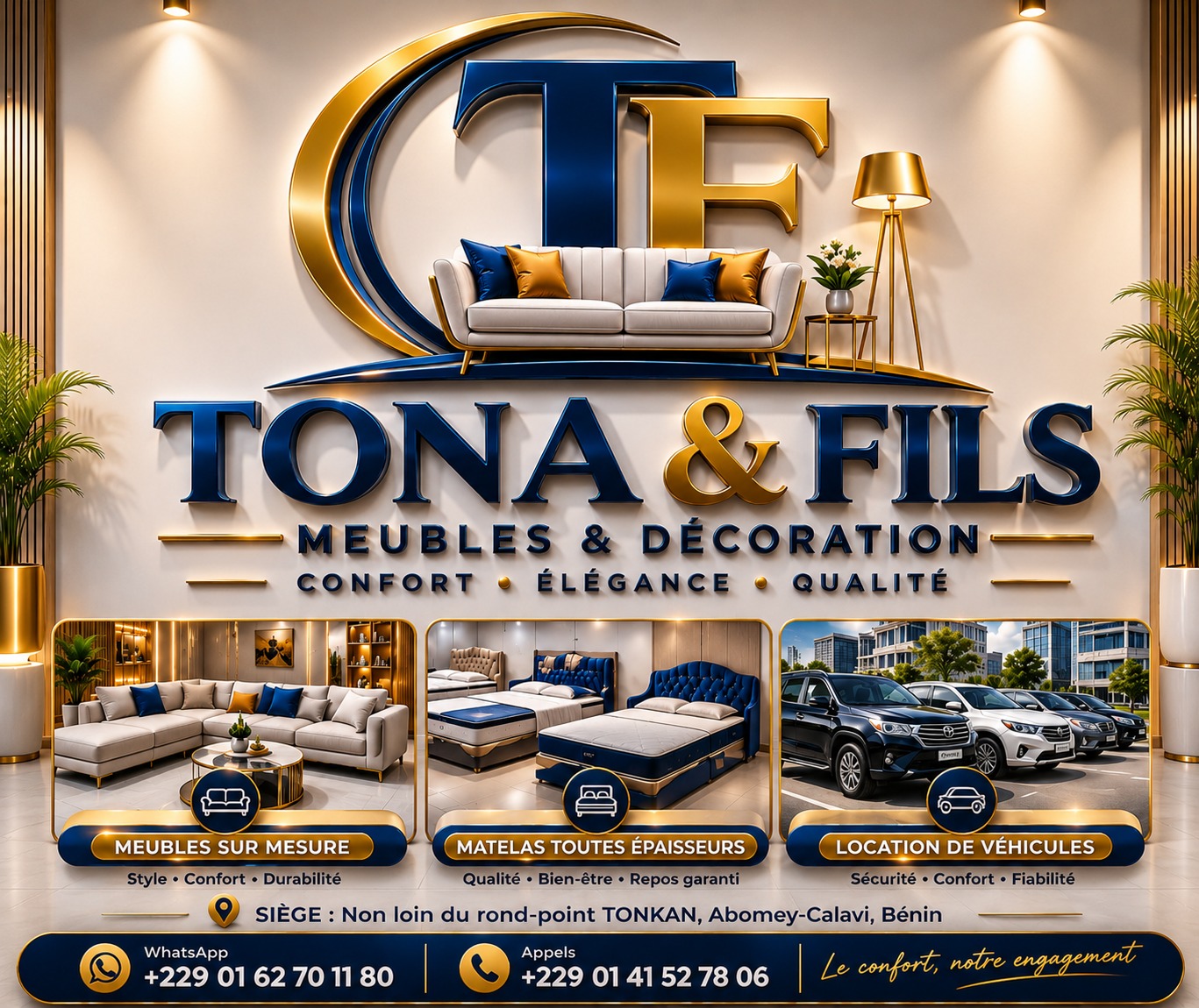 Photo de la façade / du showroom TONA & FILS